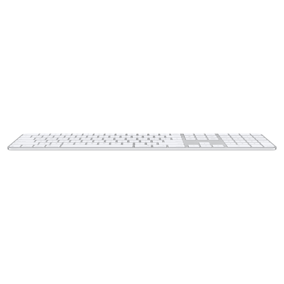 Apple Magic Keyboard (2024) with Touch ID and Numeric Keypad, International English, White Keys