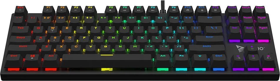 Tastierë mekanike SAVIO TEMPEST X2, RGB, Outemu Blue, me kabllo, e zezë