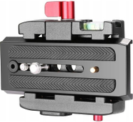 Bazë rrëshqitëse kamerash Manfrotto R357,07, për pllaka 577 357 300N, metalike, e zezë