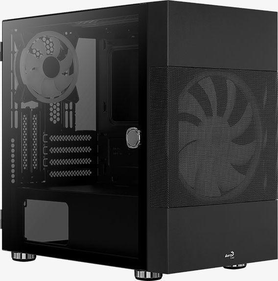 Kasë Aerocool Atomic ARGB, Mini Tower