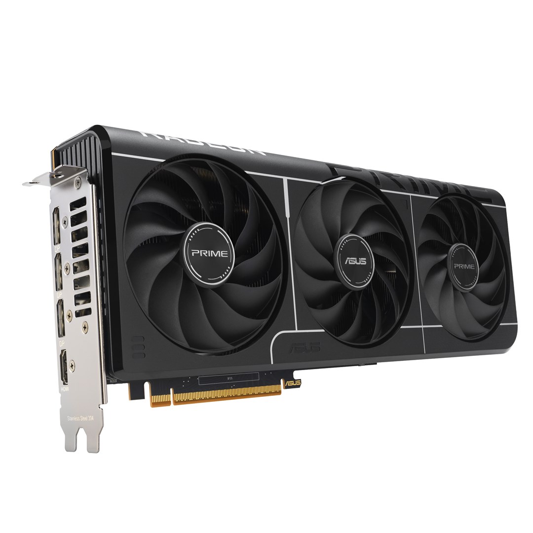 Kartë grafike Asus PRIME RX9070 O16G EVO, 16GB, GDDR6, e bardhë