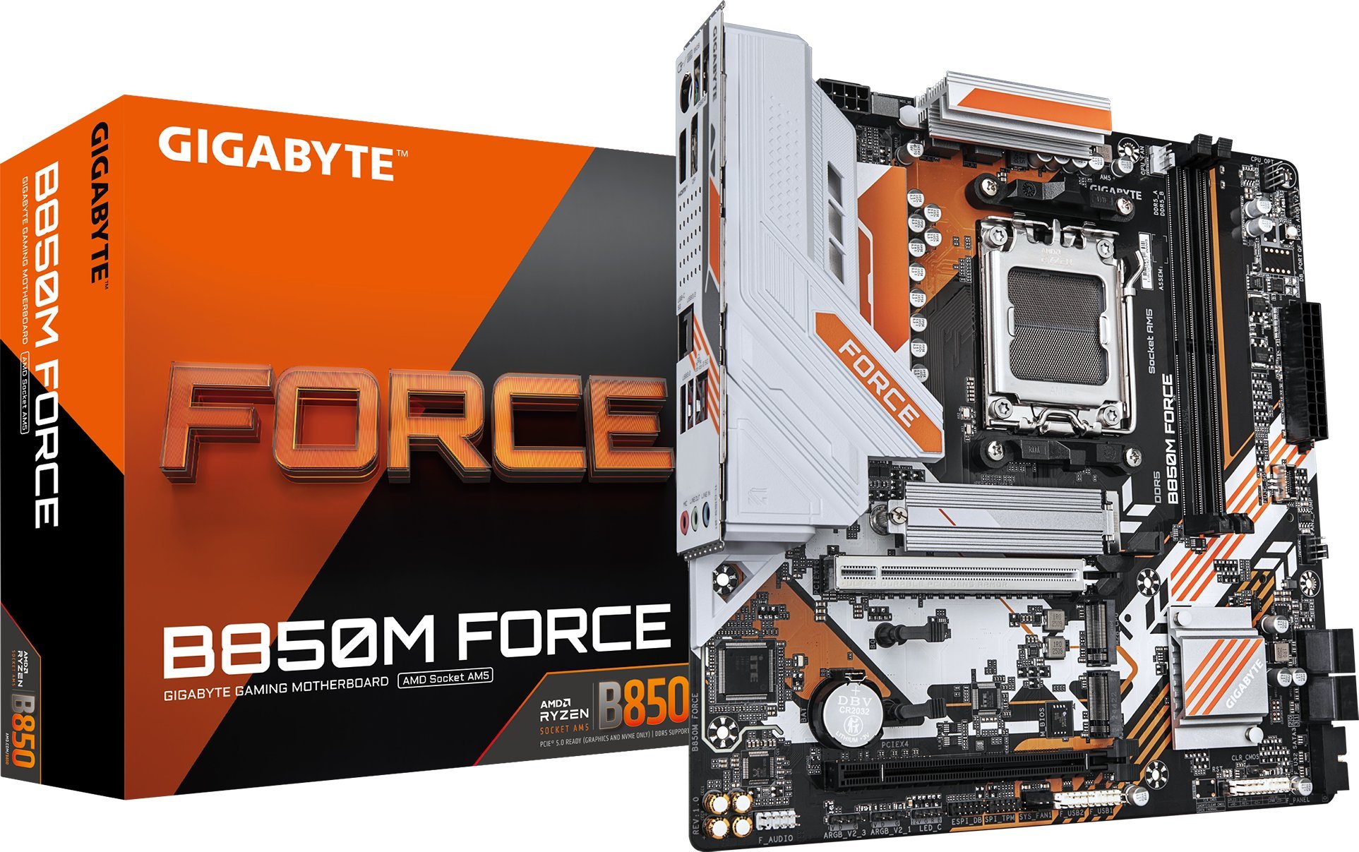 Plaka amë Gigabyte B850M FORCE, AMD AM5, Micro ATX, DDR5