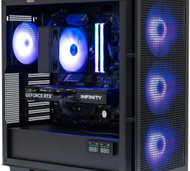 Kompjuter gaming Game X G300, Ryzen 5 7600X, 32GB RAM, Radeon RX 7600, 1TB SSD