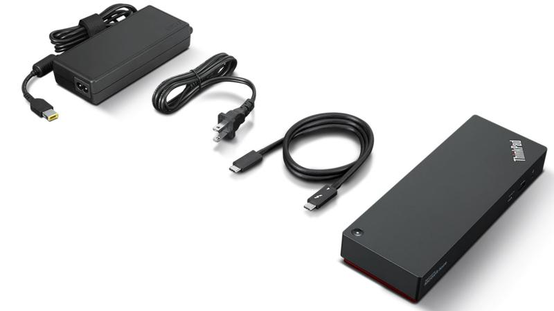 Dock Thunderbolt Lenovo ThinkPad Universal Smart, Thunderbolt 4, me kabllo, i zi