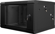 Kabinë serveri e varur Lanberg WF02-6606-10B, 19", 6U, e zezë
