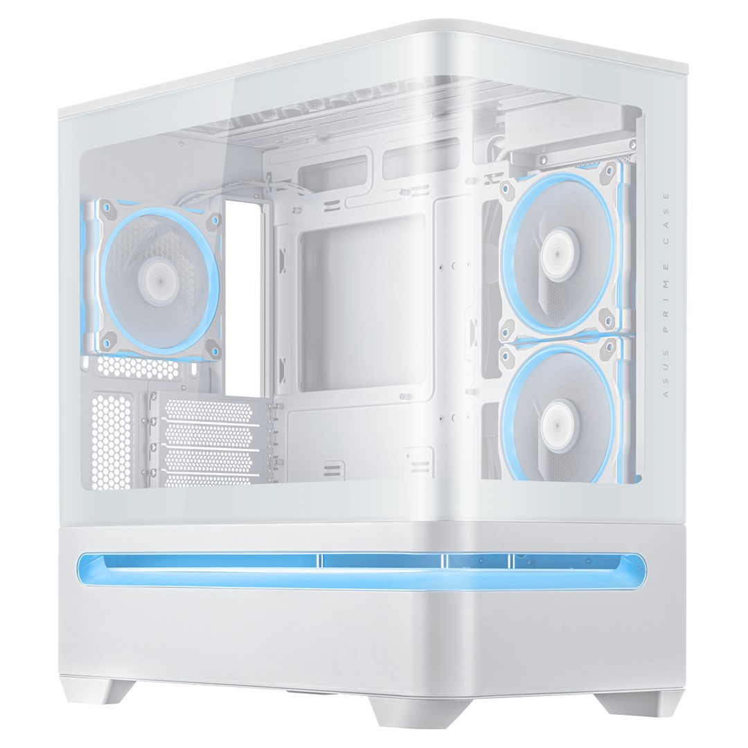 Kuti gaming ASUS Prime AP202, mATX, ARGB, e bardhë