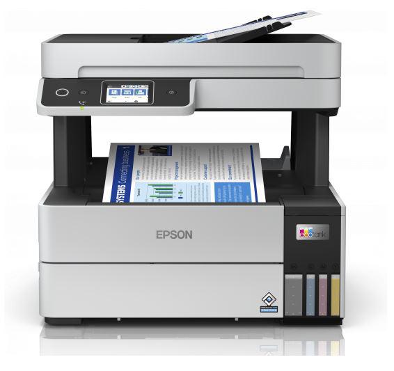 Pajisje multifunksionale Epson EcoTank L6490, A4, me faks, e zezë