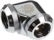Adapter ftohës uji BitsPower BP E90DML, lidhës 90°, për tuba 12mm, i zi