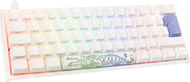 Tastierë gaming Ducky One 2 Pro Mini White Edition, mekanike Cherry MX Blue, RGB, e bardhë