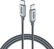Kабел USB Choetech, USB C во USB C, 1.8 m, 100 W, сребрен