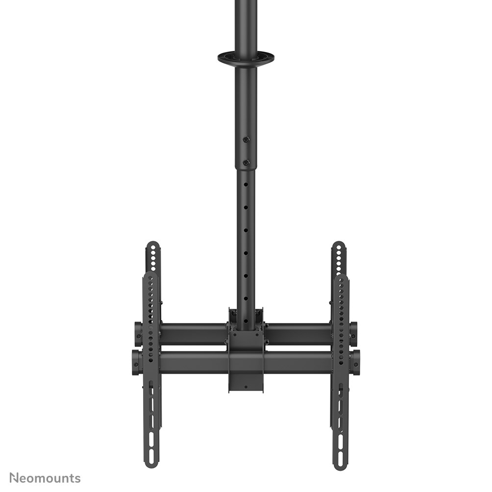 Mbajtëse tavani për dy monitorë/TV Neomounts NM-C440D, 32-60", 45kg, e zezë