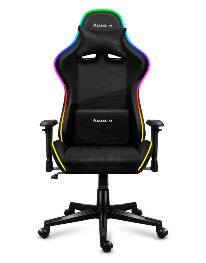 Karrige lojërash HUZARO Force 6.3 RGB Mesh, e zezë