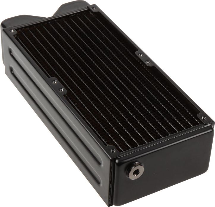Radiator ftohës për ujë Coolgate G2 CG240G2, 240mm, 10 FPI, i zi
