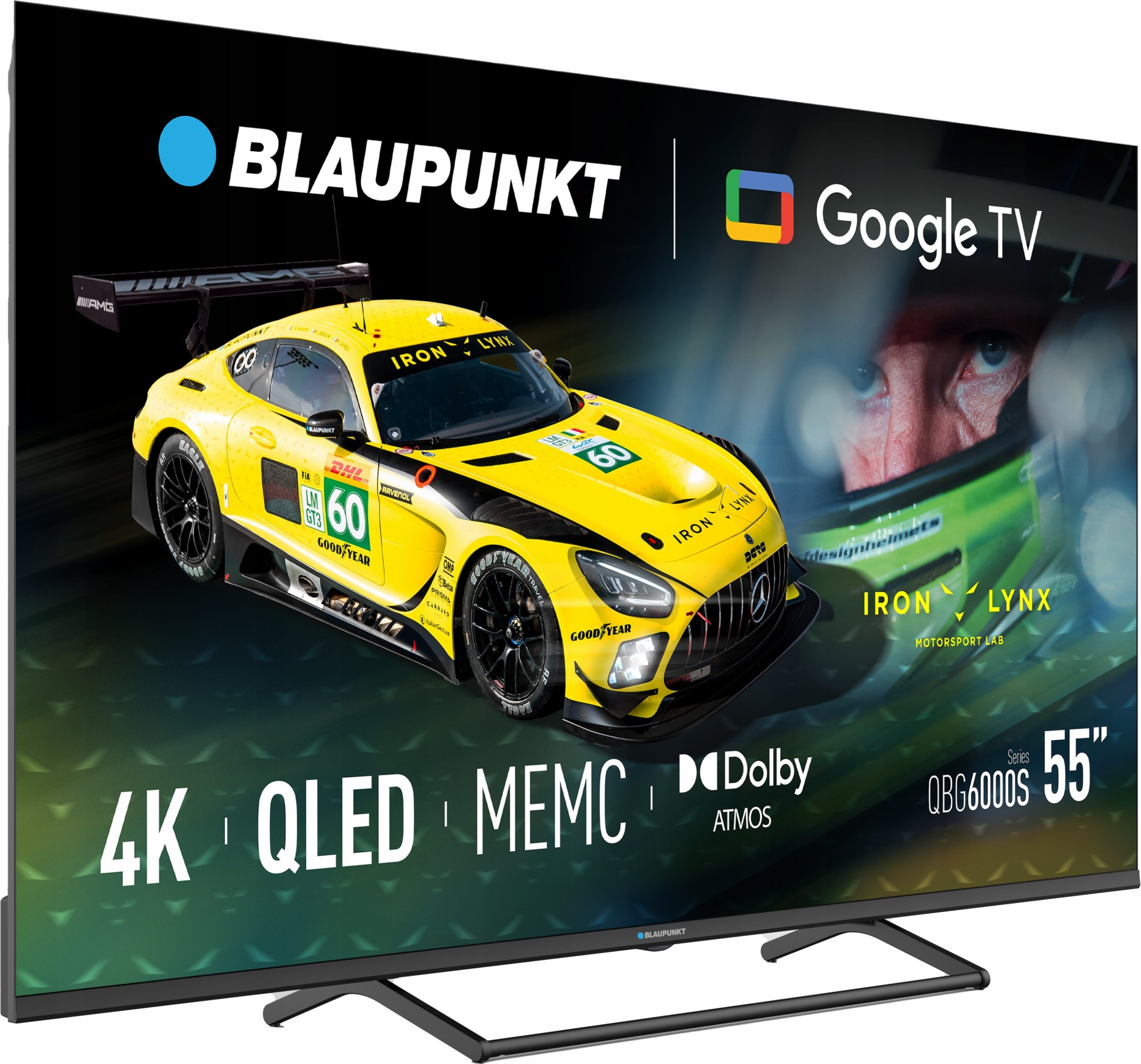 Televizor QLED Blaupunkt 55QBG6000S, 55", 4K, i zi