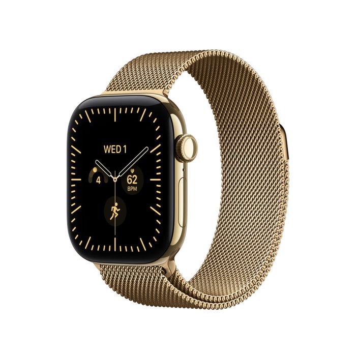 Apple Watch 42mm Radiant Gold Milanese Loop