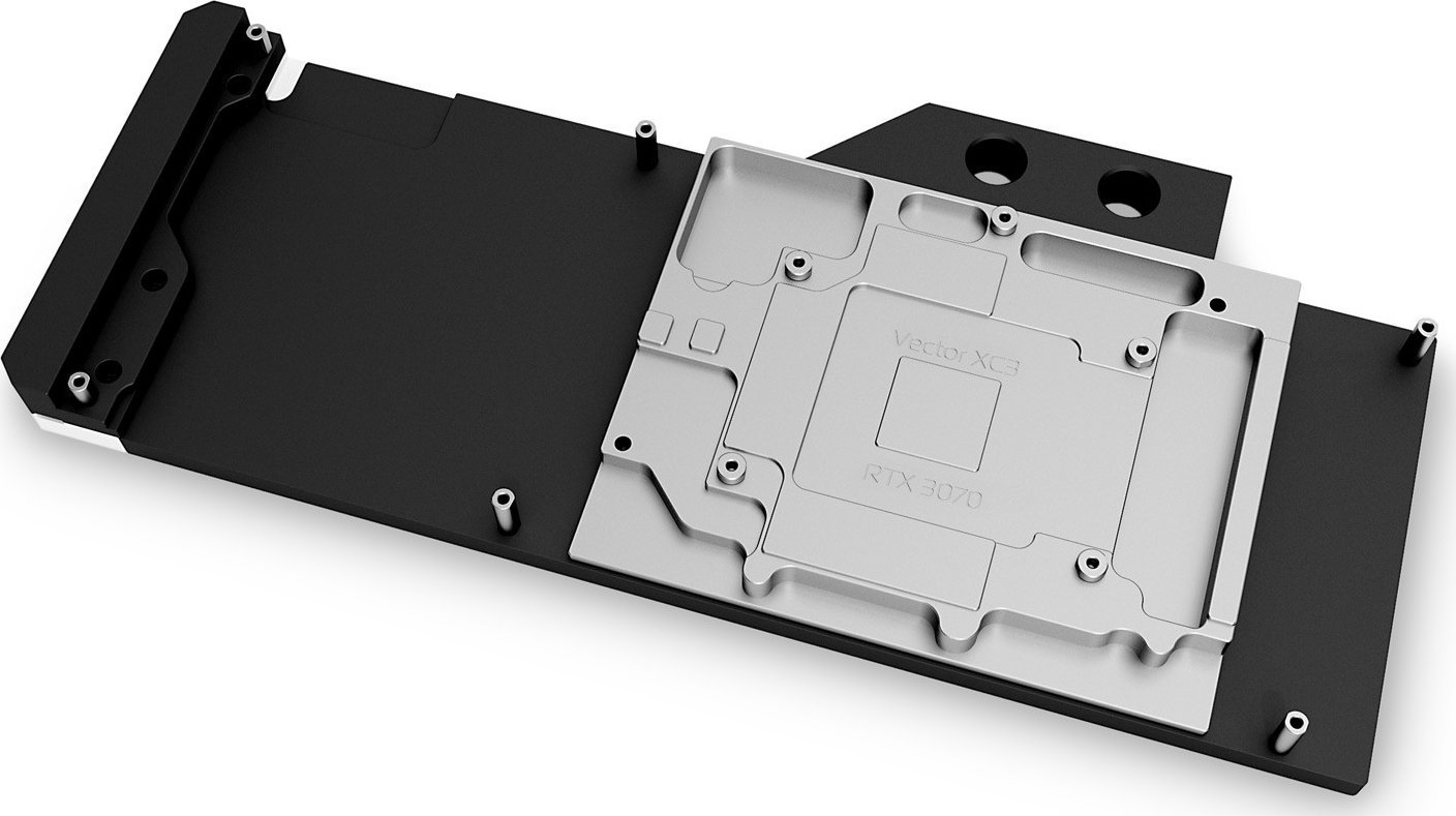 Bllok uji për GPU EK Water Blocks EK-Quantum Vector XC3 RTX 3070 D-RGB, Nickel Acetal, i zi