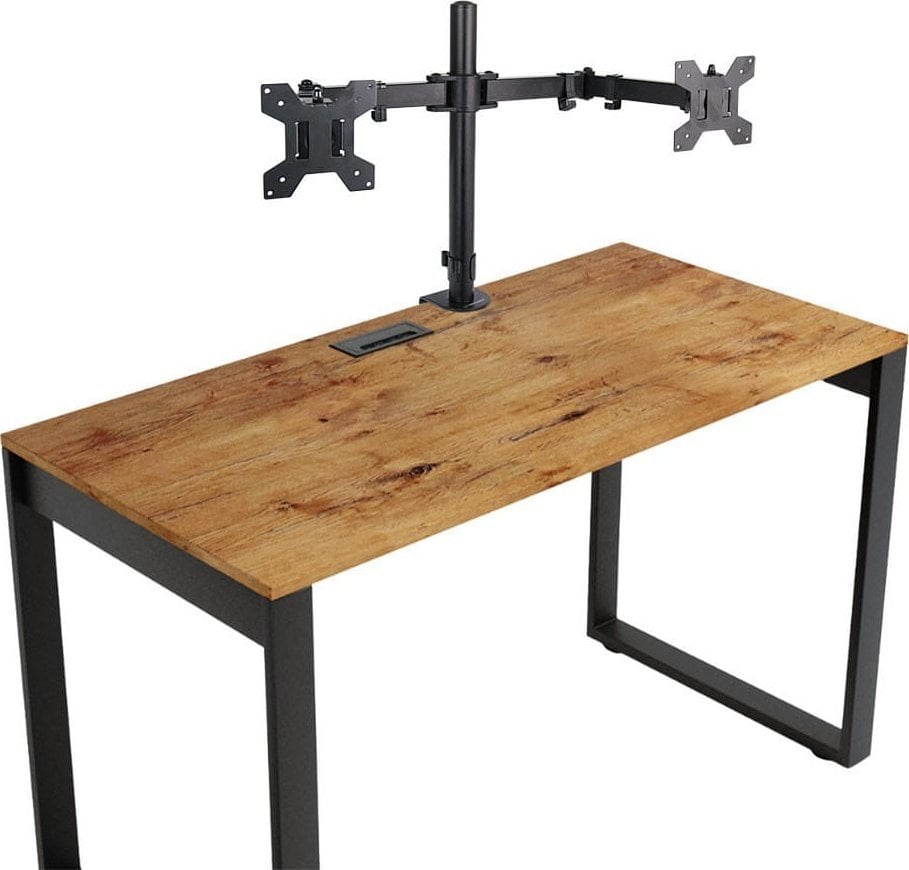 Mbajtëse tavoline për monitorë Esperanza Sylen ESP-ERW018, 2 monitorë, 10"-27", e zezë