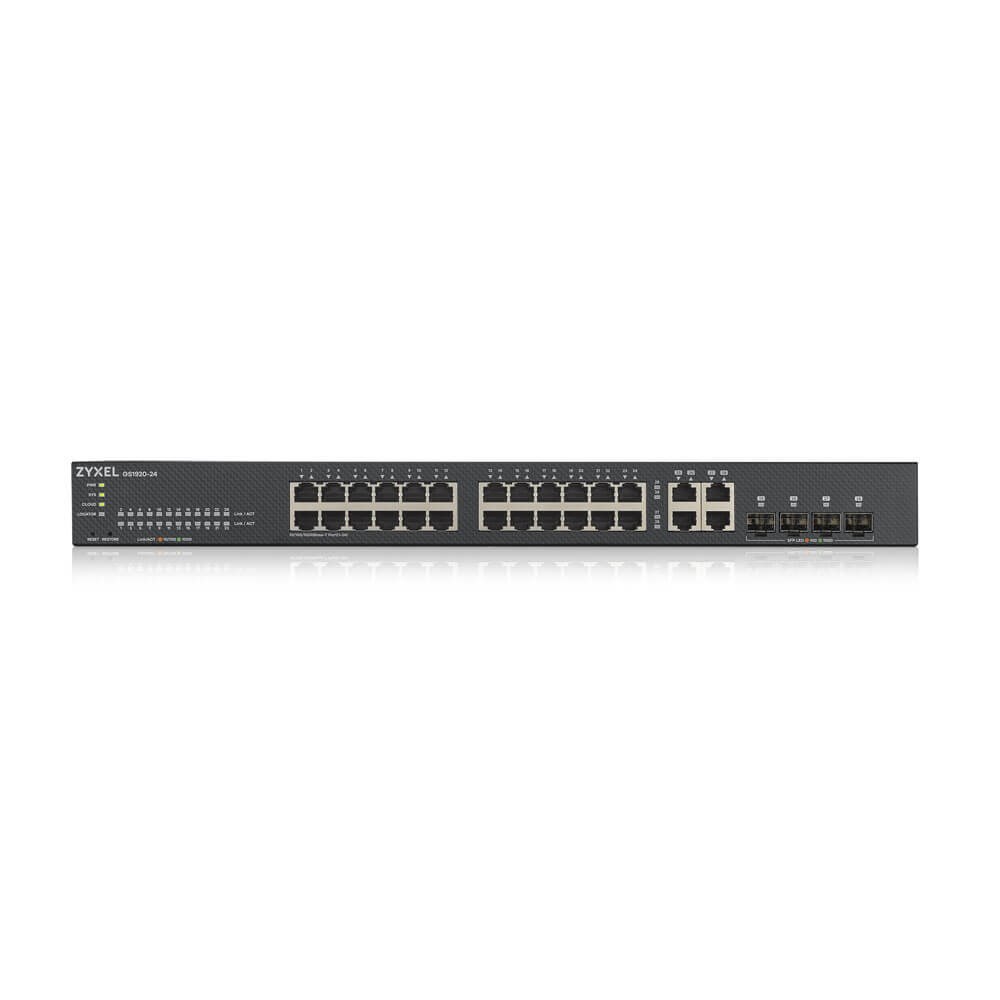 Switch rrjeti ZyXEL GS1920-24V2, 24 porta Gigabit, i menaxhueshëm