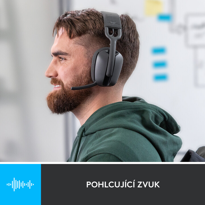Kufje Logitech Zone Vibe 100, gri