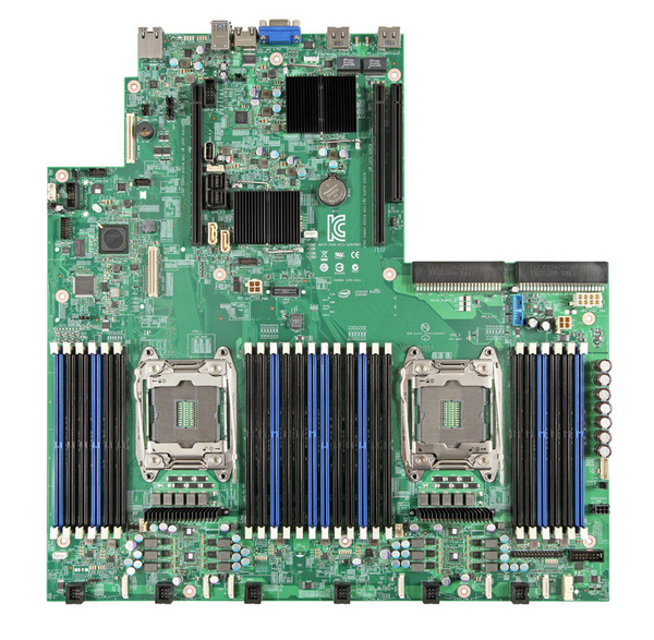 Pllakë amë Intel S2600WT2R Intel C612 LGA 2011-v3