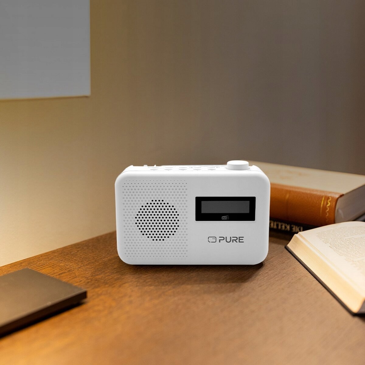 Radio portative Pure Elan One2, DAB+, Bluetooth, e bardhë
