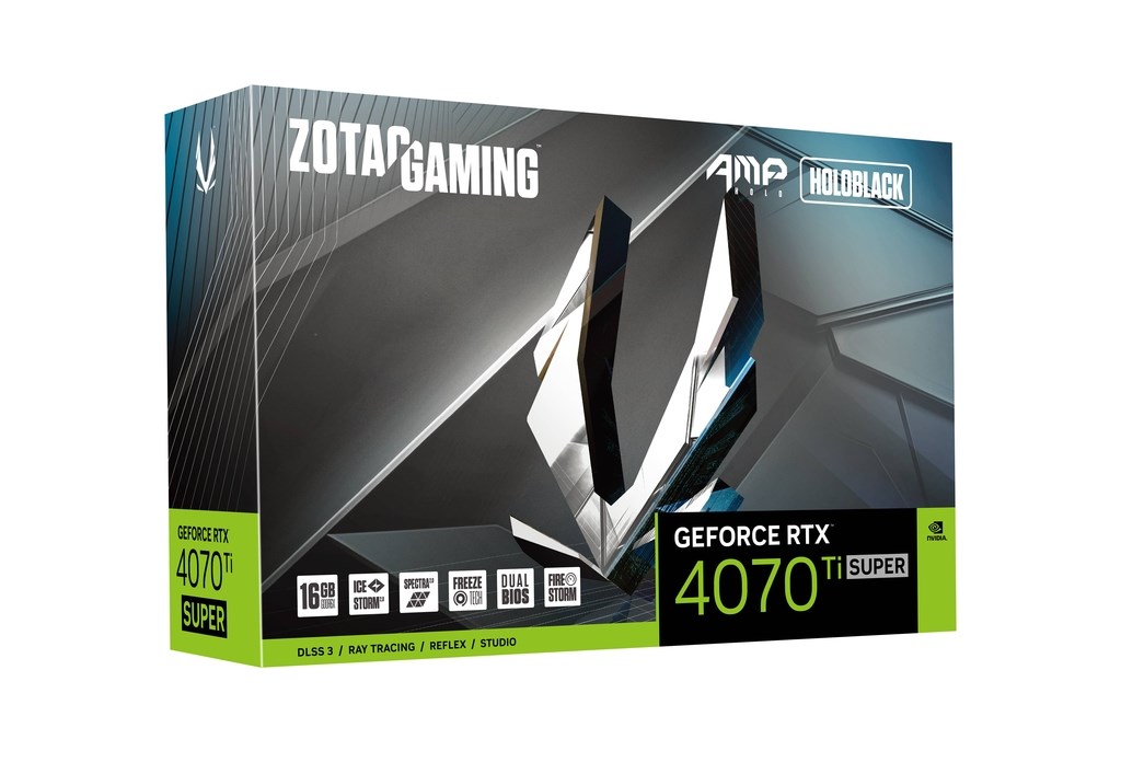 Kartelë grafike Zotac Gaming GeForce RTX 4070 Ti SUPER AMP HOLO 16GB GDDR6X