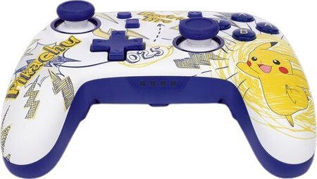 Kontroller PowerA Nano Enhanced Pikachu School Days, wireless / me kabllo, shumëngjyrësh