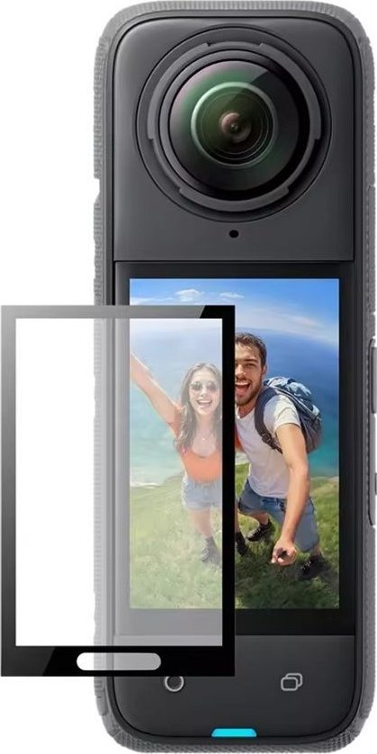 Folie mbrojtëse Telesin Tempered Film për Insta360 X4, xham i kalitur, set aksesorësh, transparente