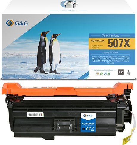 Toneri G&amp;G HP CE400X, i zezë, 11000 faqe, i riprodhuar