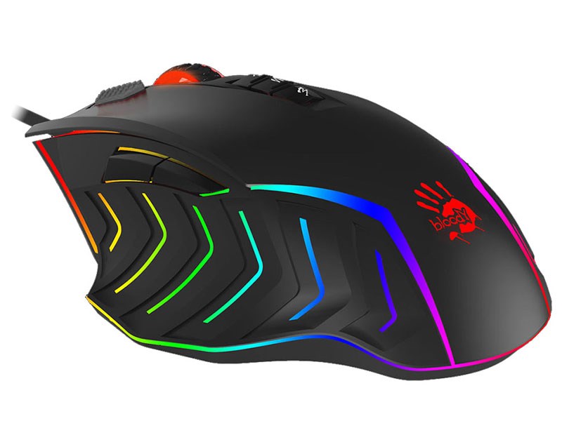 Maus gaming A4TECH Bloody J95S Stone, 8.000 DPI, USB, i zi