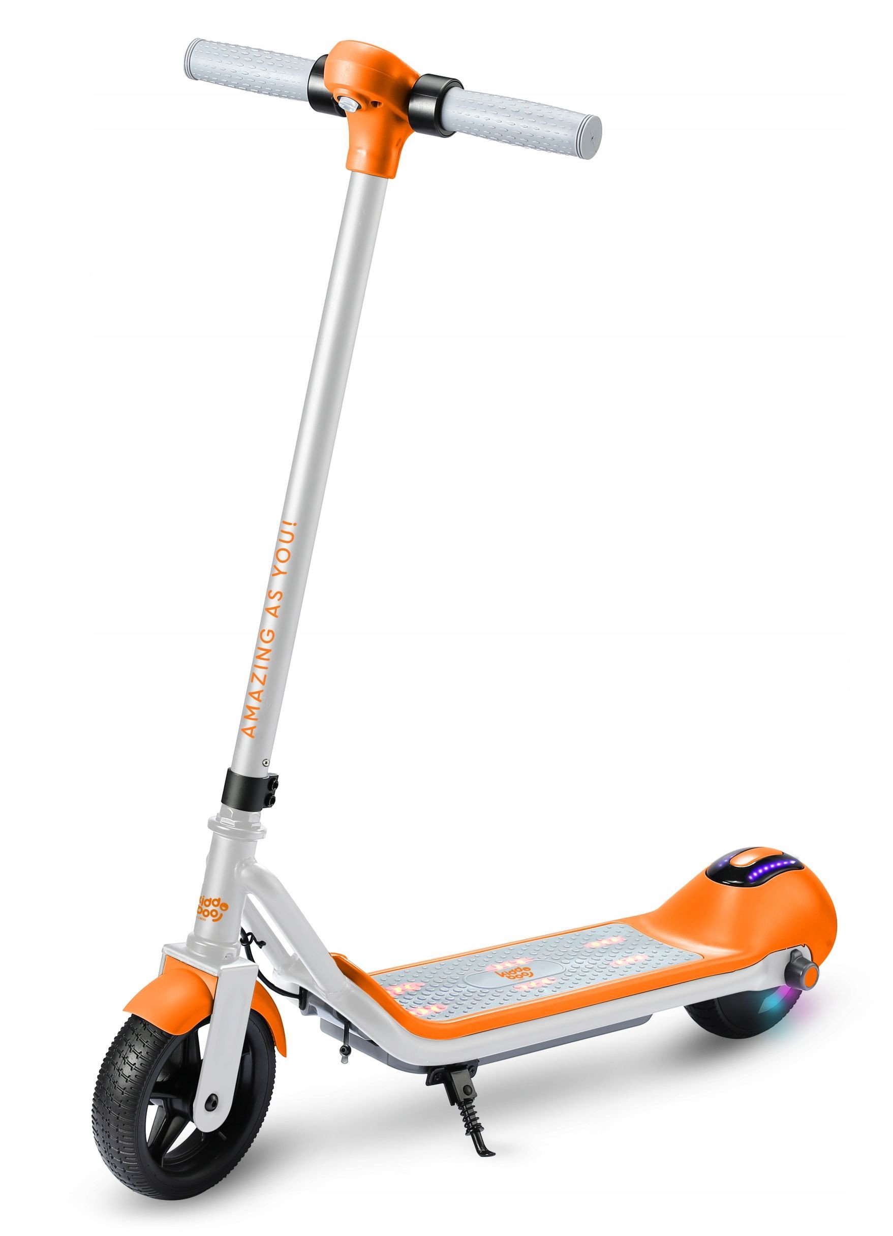 Skuter elektrik për fëmijë Kiddoboo Kiddo-Boo, 10 km/h, autonomi 8 km, portokalli