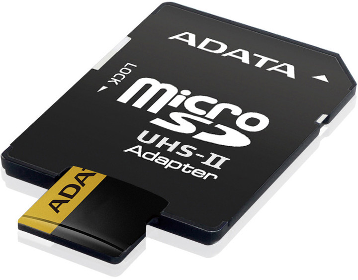 Kartë memorie ADATA Micro SDXC Premier One 64GB UHS-II U3 ​​+  përshtatës SD