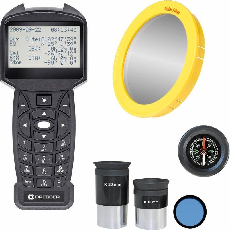 Teleskop Bresser Automatic 80/400 Goto Refractor, zmadhim 40x, i zi