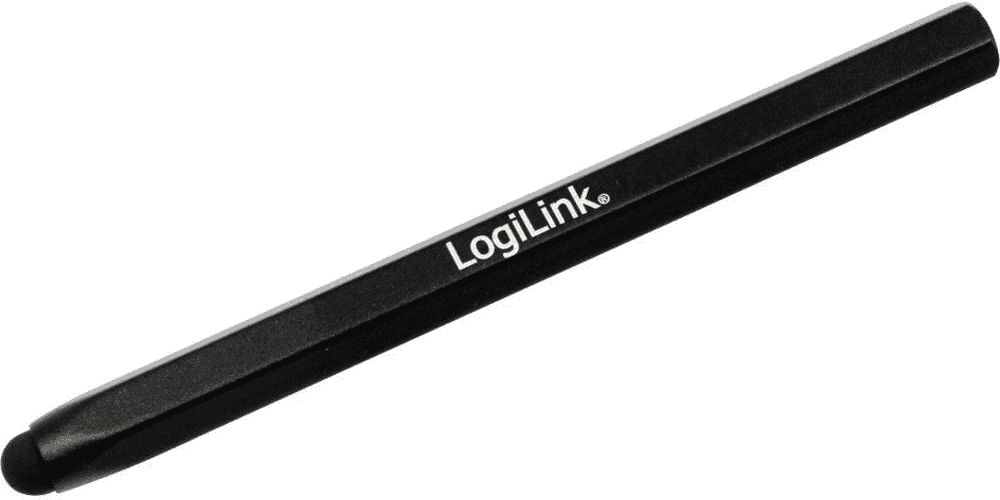 Stylus LogiLink AA0010, trup alumini, majë gome, i zi