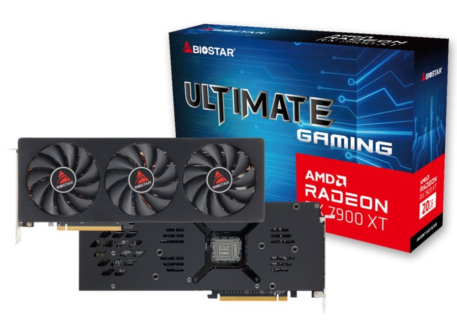 Kartelë grafike Biostar Radeon RX 7900 XT 20GB GDDR6