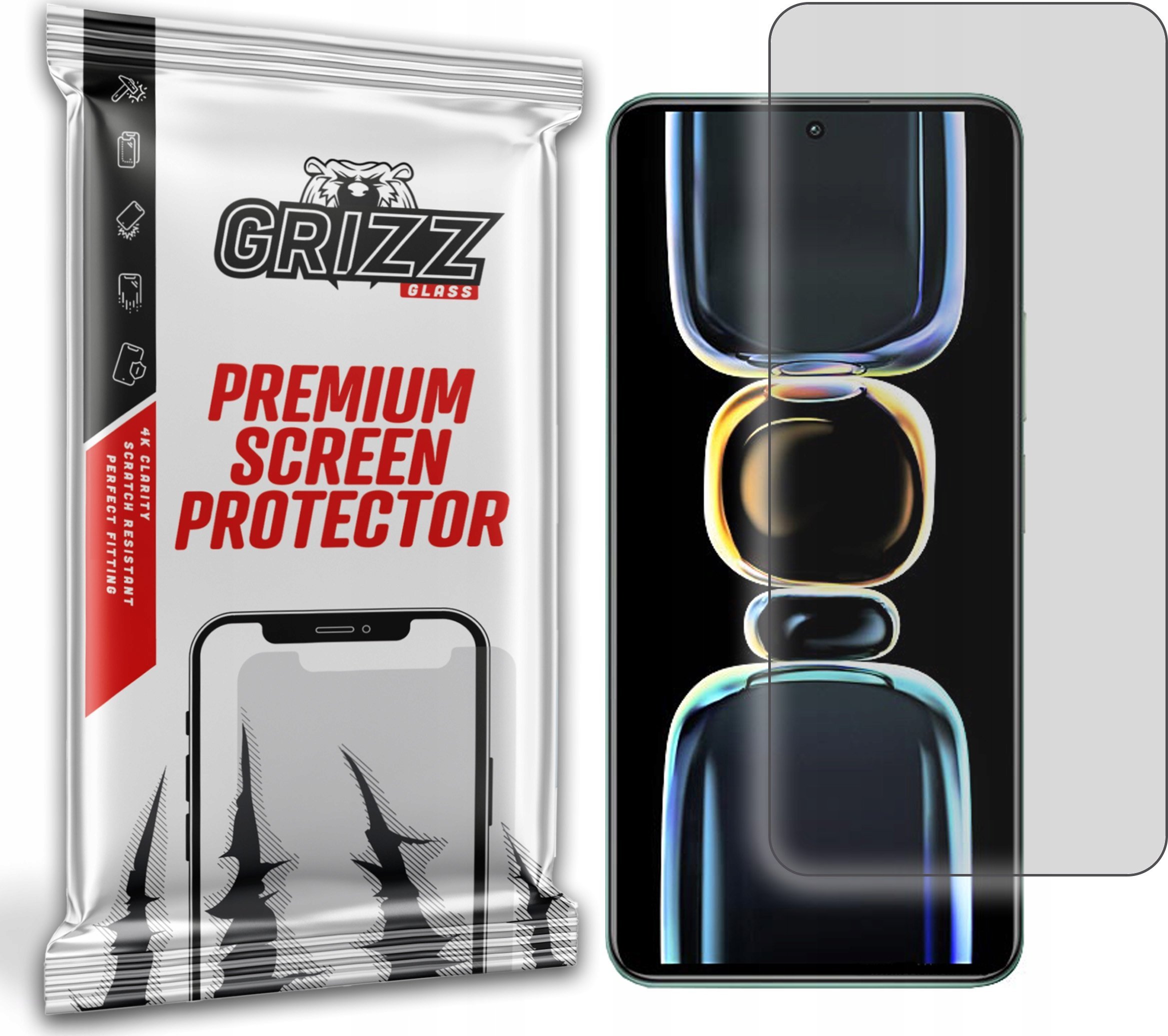 Mbrojtës ekrani GrizzGlass PaperScreen, matte film, për Xiaomi Redmi K60e