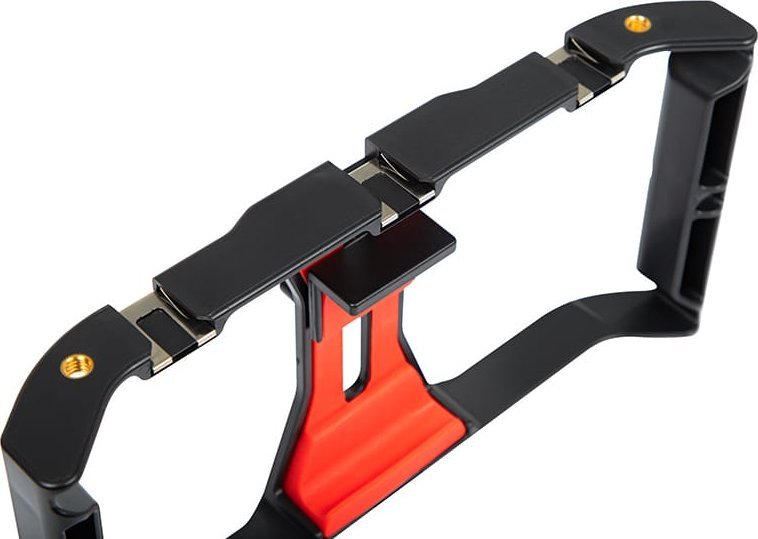 Stabilizues dore Blow BS17, për smartphone, 3 vende montimi, i zi
