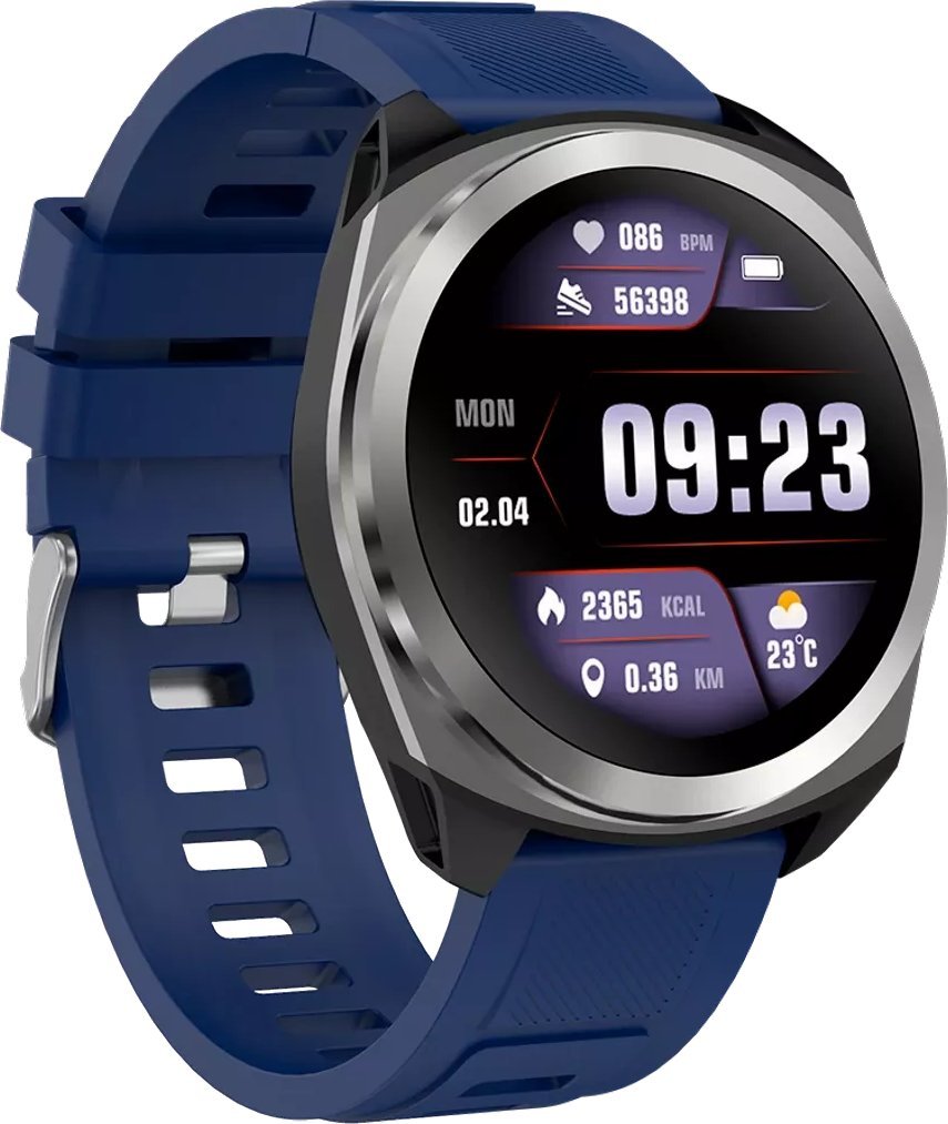 Ora inteligjente Canyon Maverick SW-83, ekran 1.32" IPS, 400mAh, e zezë