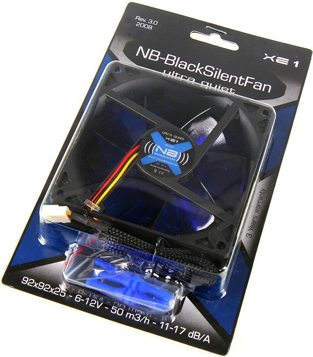 Ftohës Noiseblocker BlackSilent XE1, 92 mm