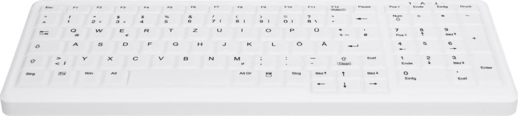 Tastierë Cherry, wireless, FR, e bardhë