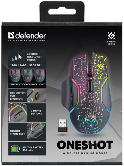 Maus Defender Oneshot GM-067, i zi
