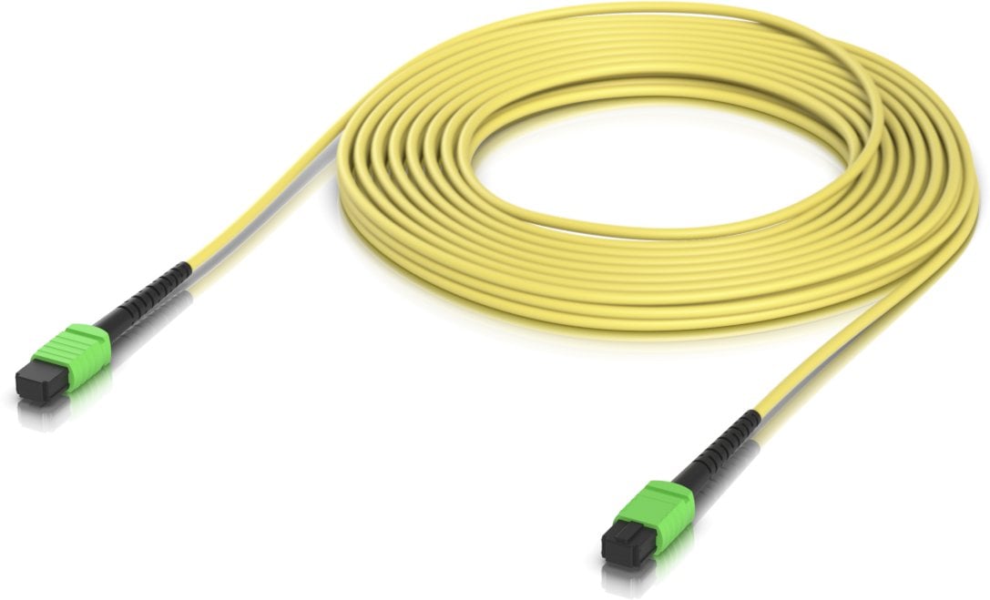 Kabllo fibër optike Ubiquiti UACC-OFC-SA-MPMP-10M, single mode, 10m, e verdhë