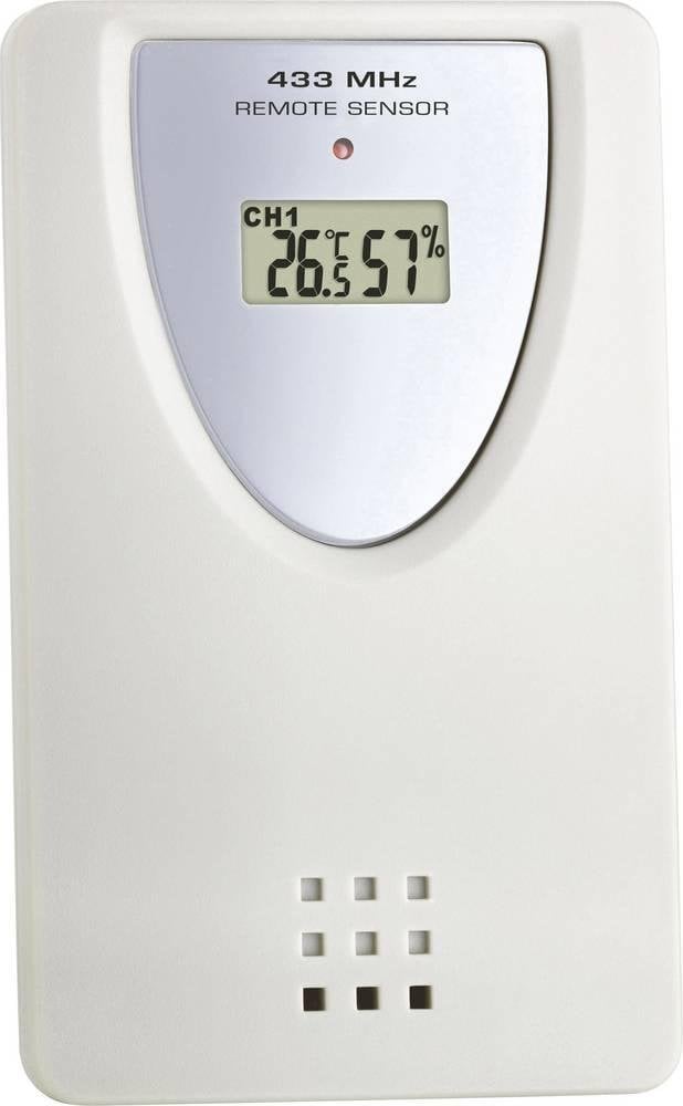 Stacion moti TFA 35.1152.02 SKY, radio, ekran digital, i bardhë