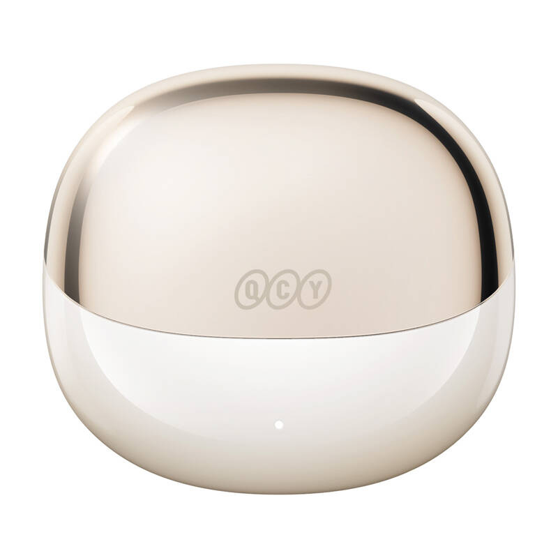 Kufje wireless QCY MeloBuds Pro, Hybrid ANC 46dB, Hi-Res LDAC, ngjyrë gold