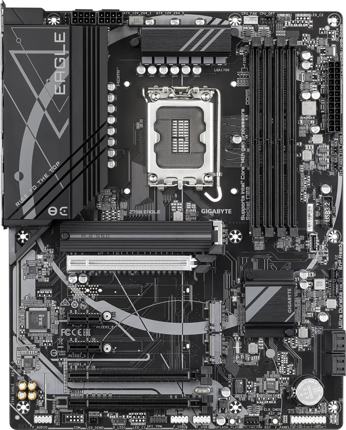 Pllakë amë Gigabyte Z790 EAGLE, LGA1700, 4x DDR5, ATX
