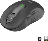 Глушец Logitech M650, wireless, Bluetooth, USB, сива