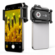 Lentë mikroskopike për telefon Apexel APL-MS300, 300x, LED me filtër CPL, e zezë