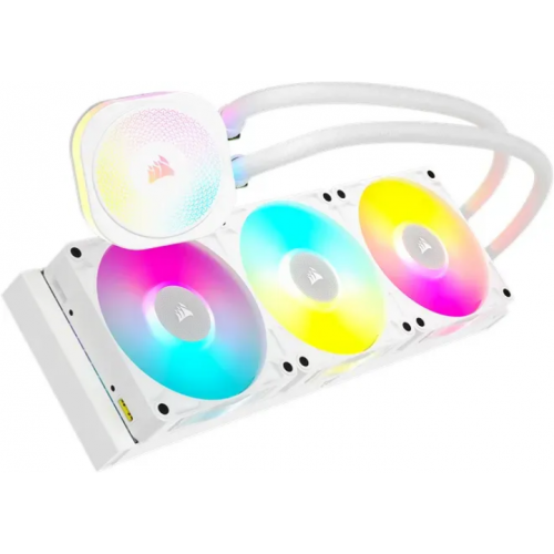 Ftohës uji për CPU Corsair iCUE LINK TITAN 360 RX, 360mm, RGB, i bardhë