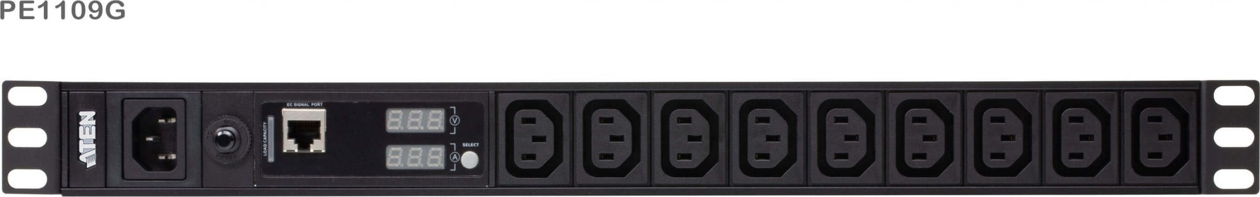 Shirit energjie rack Aten PE1109G, PDU 1U, 9 dalje, i zi