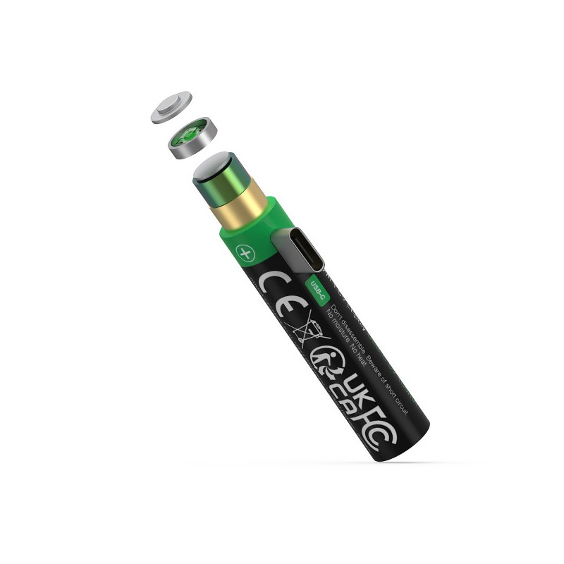 PATONA Premium USB-C Micro AAA Rechargeable Batteries